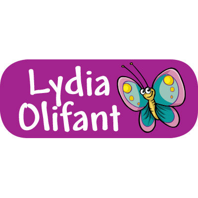 Butterfly Mini Label