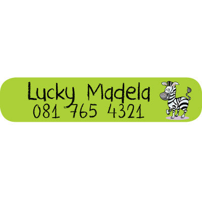 Zebra Big Label